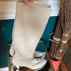 ❣️VINTAGE ITALIAN SWUADE TALL BOOTS!